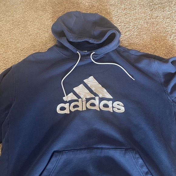 Adidas Mens Hoodie Sweatshirt Size XL - Picture 2 of 5